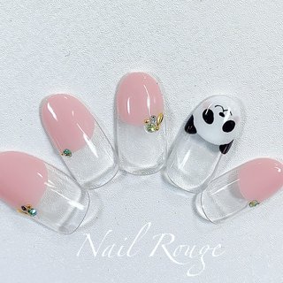 おすすめ順｜ネイルチップ(サンプルチップ)/#パンダネイルの
