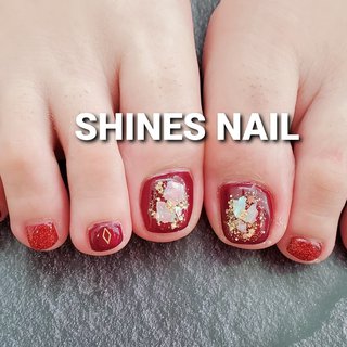 足ネイルのネイルデザイン ネイルブック