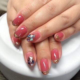 シェルストーンのネイルデザイン ネイルブック