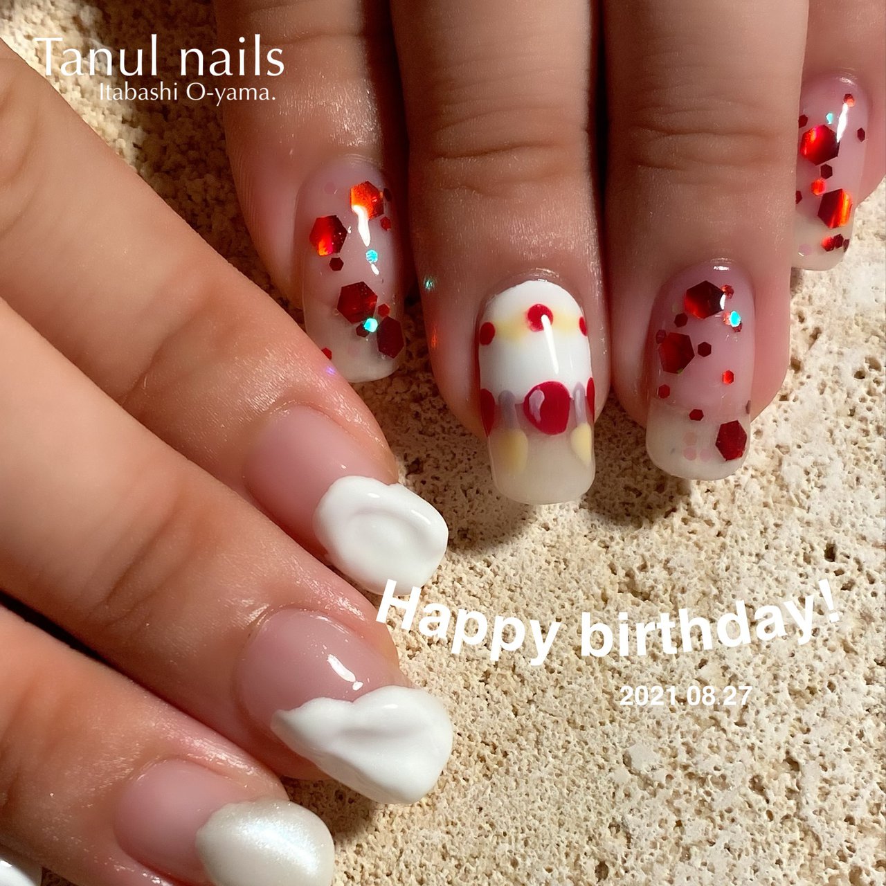 オールシーズン ハンド Miko By板橋大山駅タヌルネイルズのネイルデザイン No ネイルブック