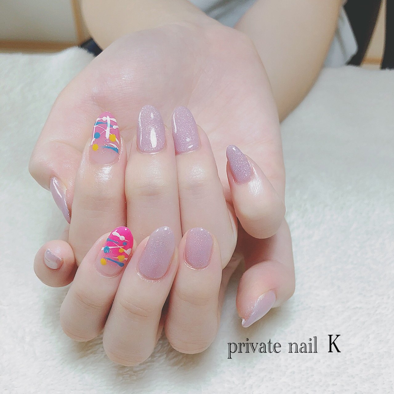 夏 七夕 リゾート ハンド ワンカラー Nailkのネイルデザイン No ネイルブック