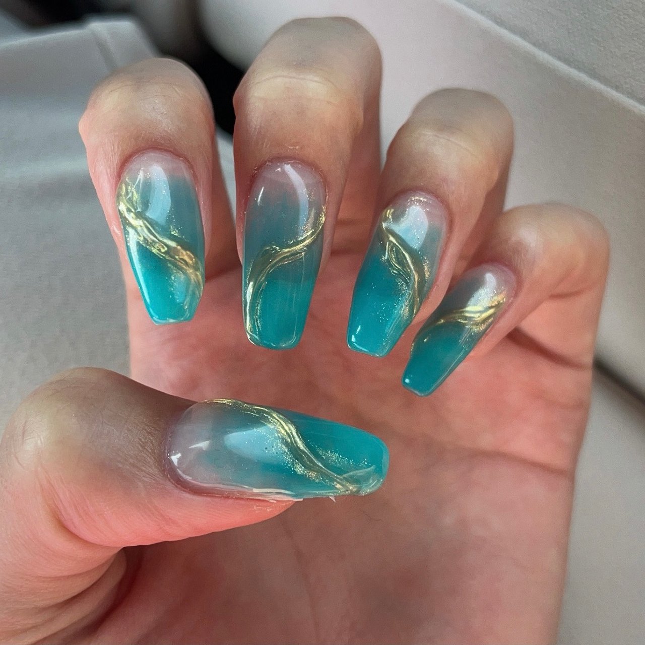 夏 海 リゾート ハンド シンプル Meiのネイルデザイン No ネイルブック