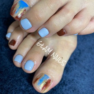 アイスグレーのネイルデザイン ネイルブック
