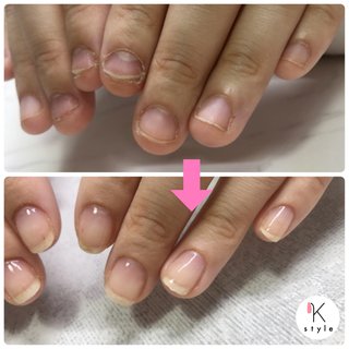 爪薄いのネイルデザイン ネイルブック