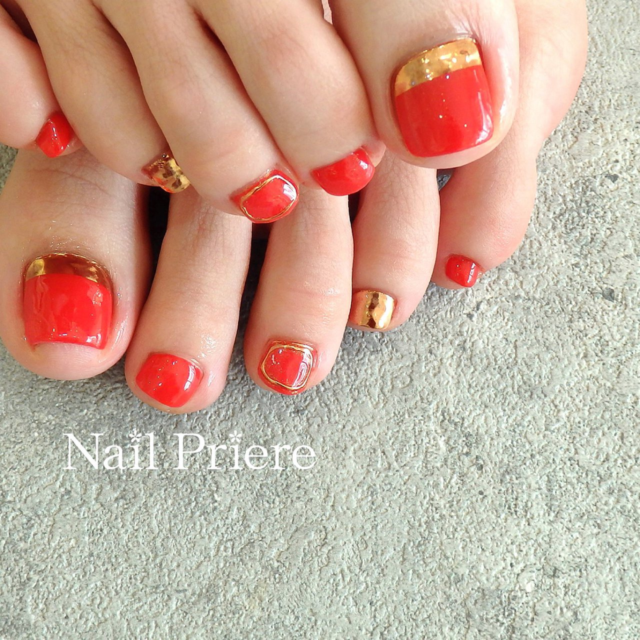 夏 秋 リゾート ハロウィン フット Nail Priereのネイルデザイン No ネイルブック