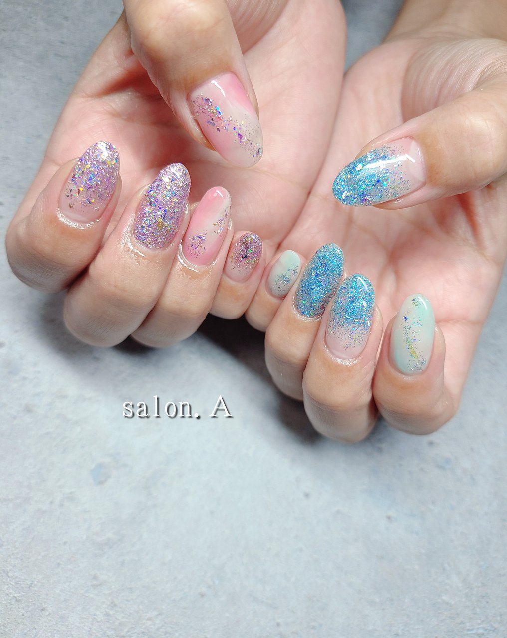 夏 オールシーズン デート 女子会 ハンド Ayumi3333のネイルデザイン No ネイルブック