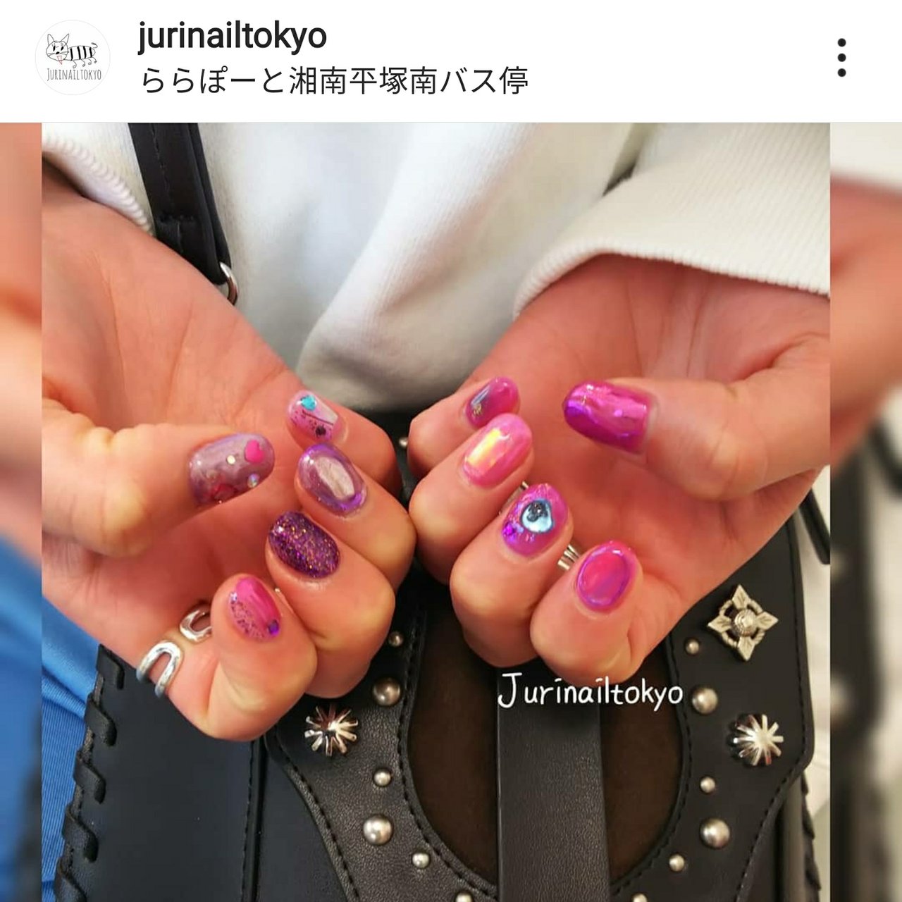 オールシーズン ハンド ラメ ニュアンス ユニコーン Jurinailtokyoのネイルデザイン No ネイルブック