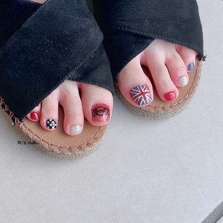 MINIネイル♡ 
#mini #ミニクーパー #フットネイル 
#可愛いネイル #手書きアート #ユニオンジャック 
#イギリス #ラメ #ラメネイル #くすみカラー 
#秋ネイル #市松模様 #チェックネイル #チェック 
#オールシーズン #蒲郡 #蒲郡ネイル 
#蒲郡ネイルサロン #西尾市ネイルサロン 
#幸田町ネイル #岡崎ネイル #豊川ネイル #夏 #秋 #冬 #オールシーズン #フット #シンプル #ラメ #チェック #ブランド柄 #国旗 #ブルー #ボルドー #ブラウン #ジェルネイル #お客様 #らん #ネイルブック
