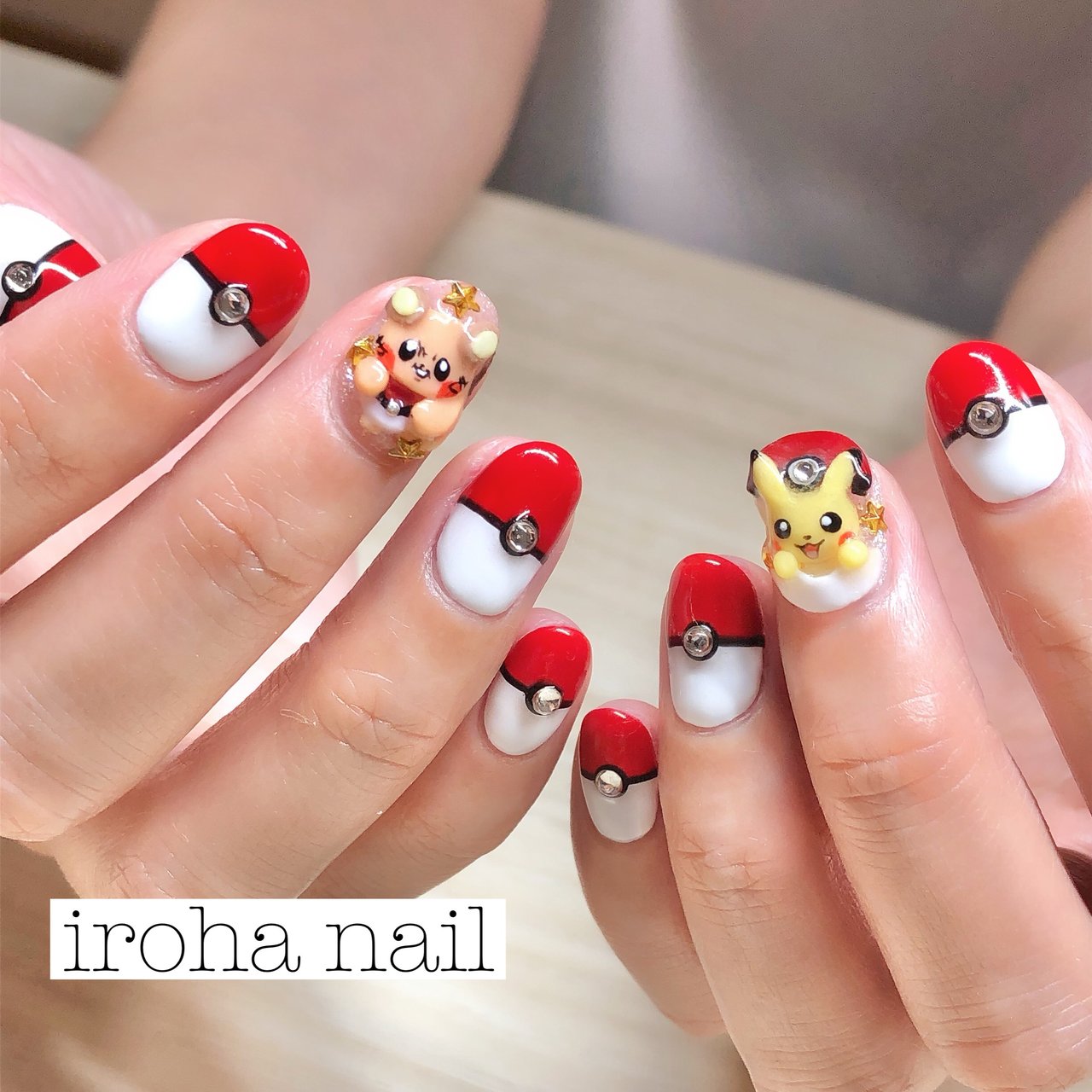 オールシーズン/ハンド/キャラクター/3D/バイカラー - iroha_nail.neの