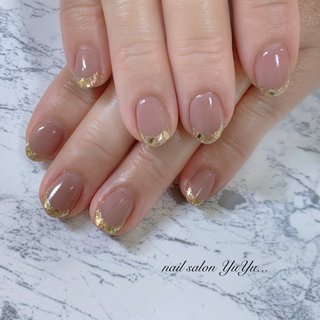 21年 新着順 フレンチネイル フレンチ モーブピンクのネイルデザイン ネイルブック