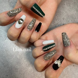 冬 スカルプチュアのネイルデザイン ネイルブック