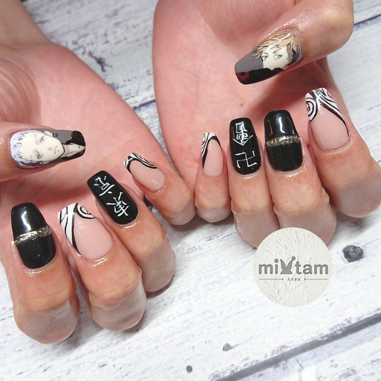 mituya様ご確認用☆オーダーネイルチップ mituya様ご確認用☆オーダー