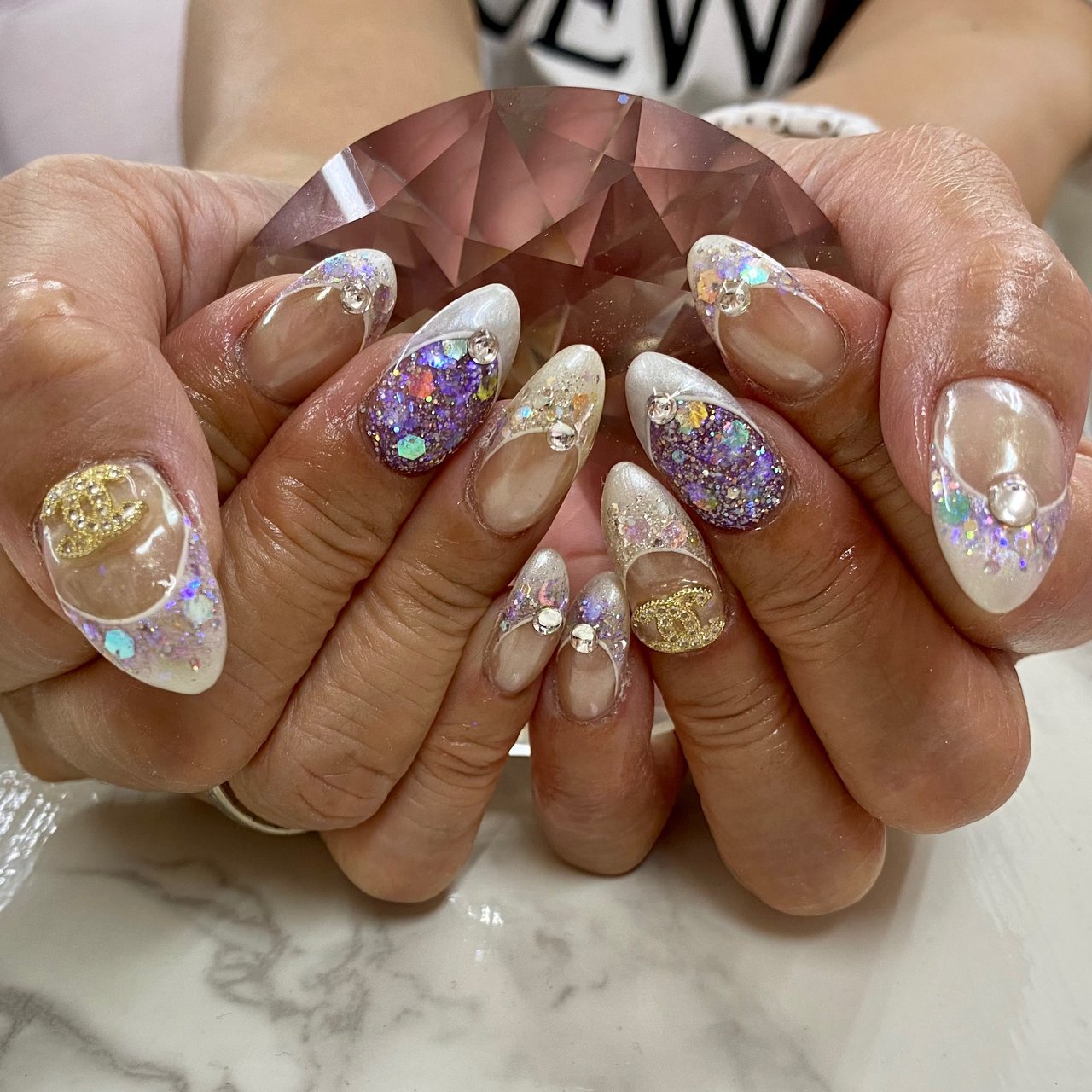 夏 海 リゾート パーティー ハンド Bravery Rose ブレイブリーローズのネイルデザイン No ネイルブック