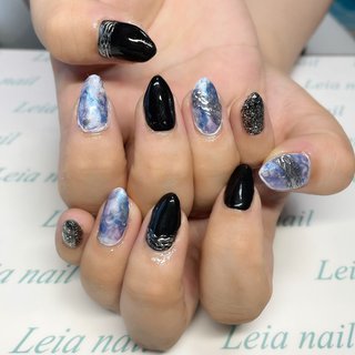 おすすめ順 ブラックラメのネイルデザイン 2ページ目 ネイルブック