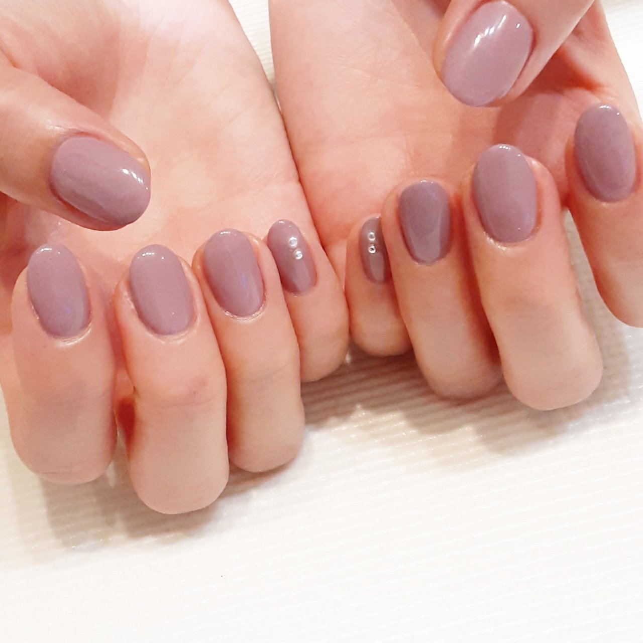 秋 冬 オールシーズン オフィス ワンカラー Dk Nail Byaのネイルデザイン No ネイルブック