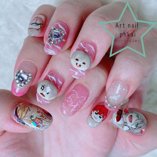 白鳥藍良のネイルデザイン ネイルブック