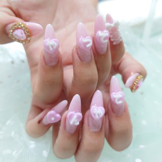 ネイルチップ 量産型 推し 黄緑 紫 名前ネイル イベントネイル #125 1399634033.jpg?1637049036