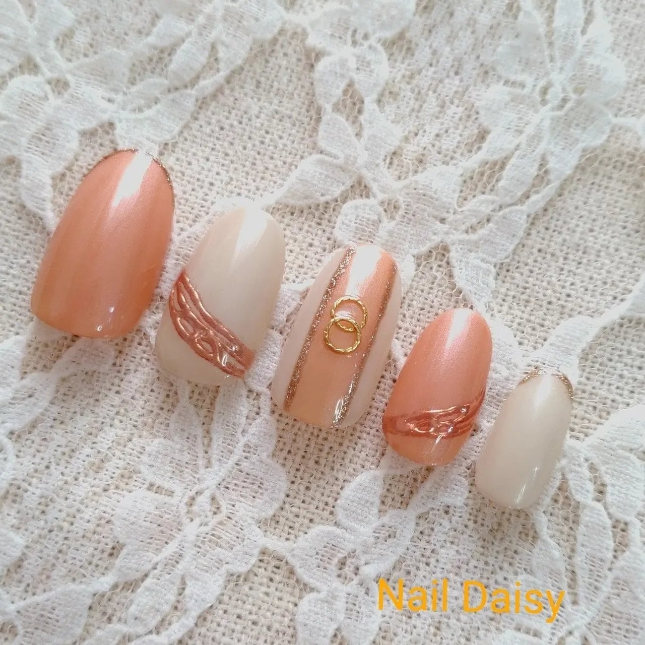 オールシーズン ワンカラー ミラー アースカラー ジェルネイル Naildaisyのネイルデザイン No ネイルブック