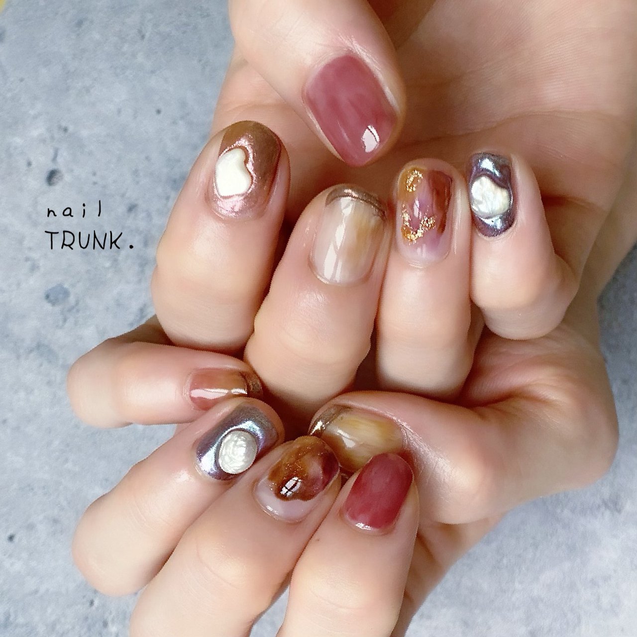 アニュアンス anuans シンプルパールショートネックレス （WHITE