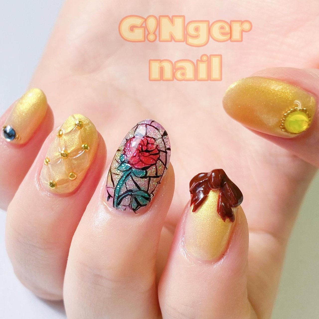 リゾート ブライダル パーティー デート ハンド Ginger Nail 代々木 ジンジャーネイルのネイルデザイン No ネイル ブック