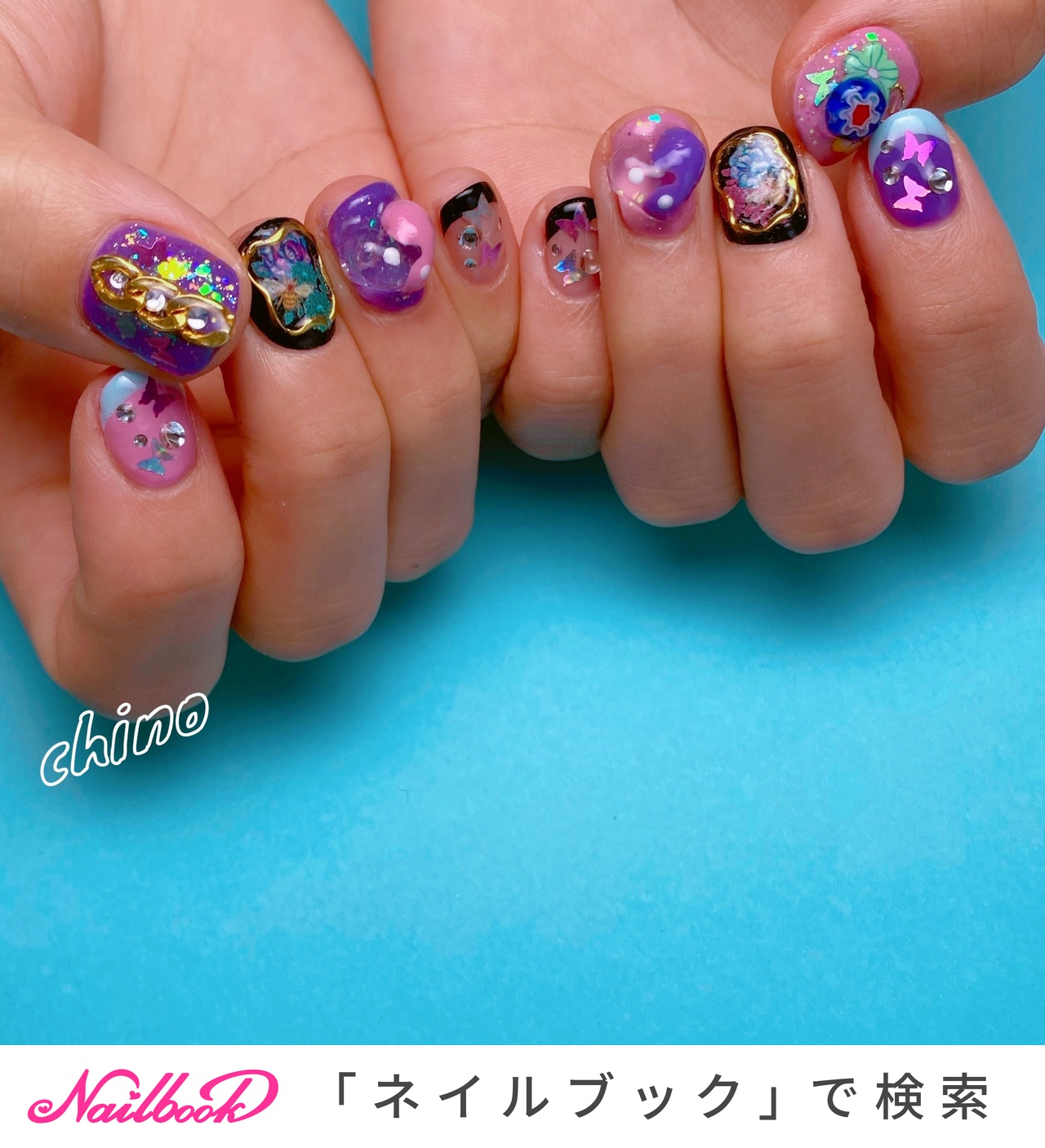 21年 新着順 チャイナネイルのネイルデザイン ネイルブック