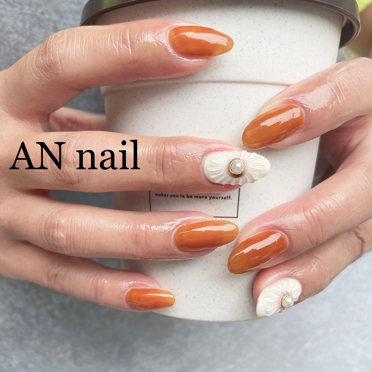 秋 オフィス デート 女子会 ハンド An Nailのネイルデザイン No ネイルブック