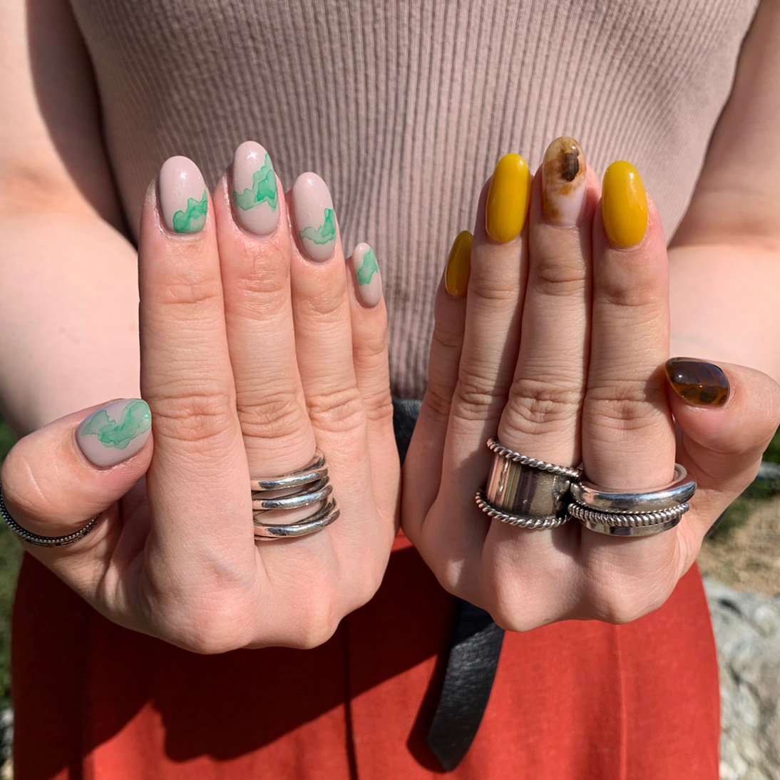 旅行 リゾート ライブ 女子会 ハンド Kmk のネイルデザイン No ネイルブック