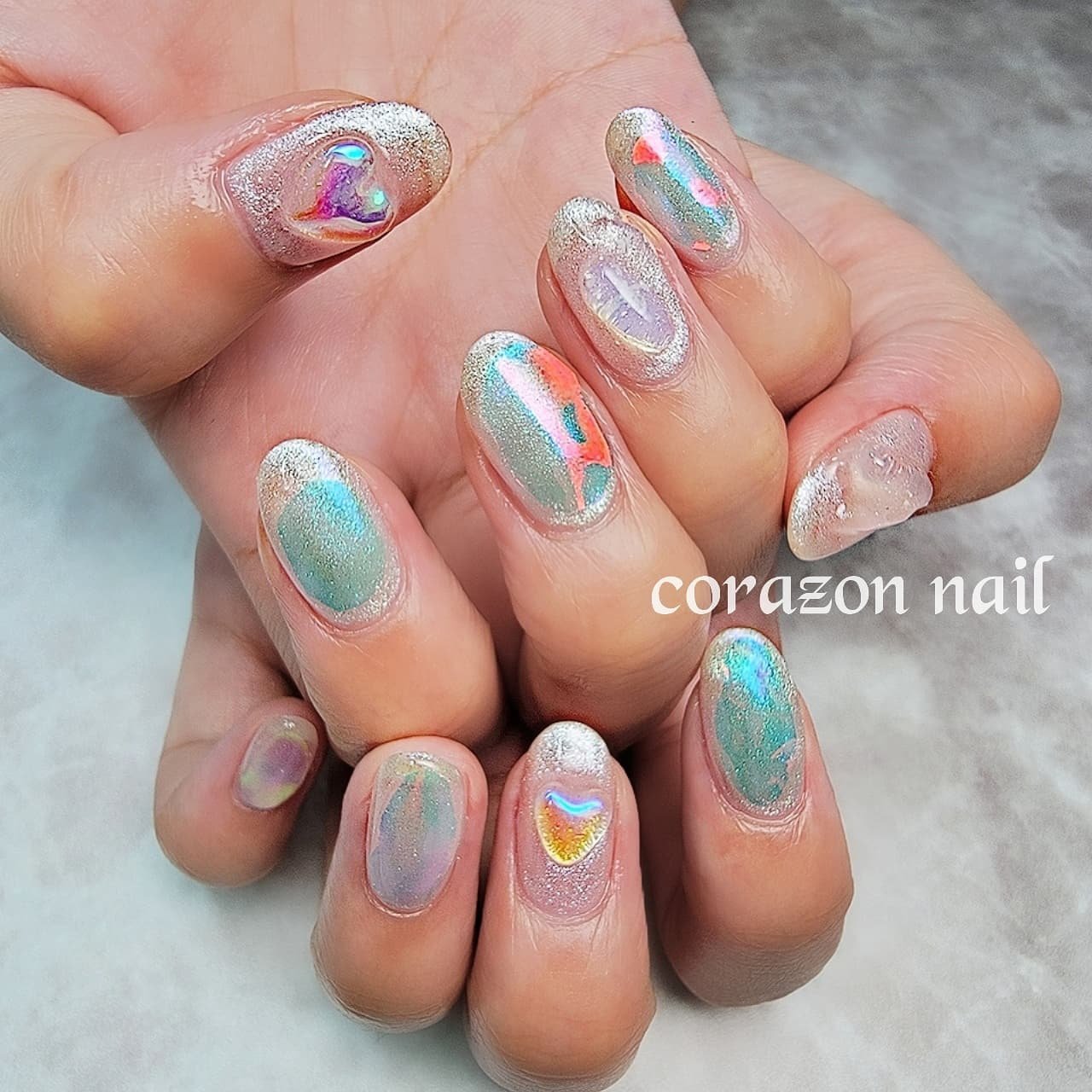 春 夏 旅行 女子会 ハンド 武蔵浦和 Corazon Nailのネイルデザイン No ネイルブック