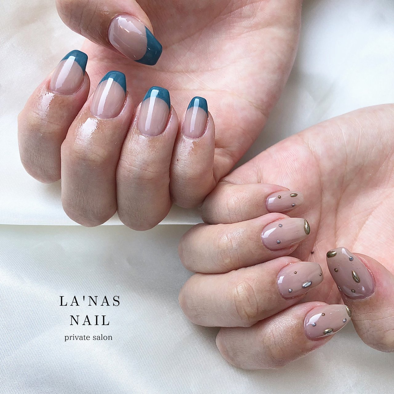 フレンチ - La'nas nail Naomiのネイルデザイン[No.6648864]｜ネイルブック