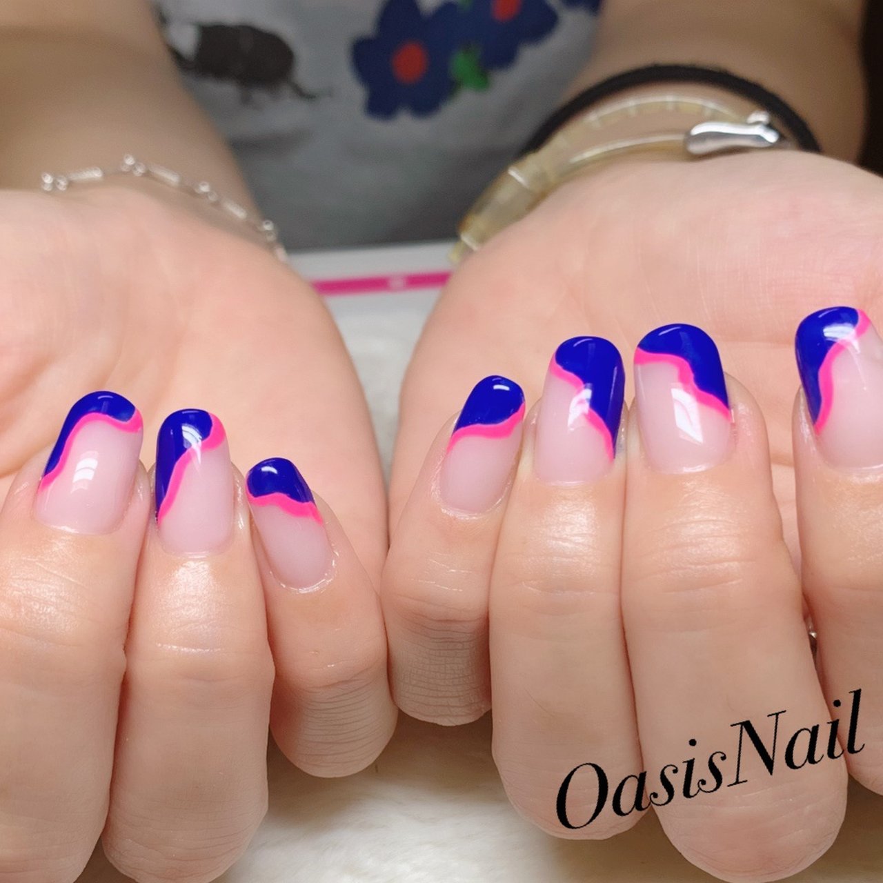 オールシーズン パーティー 女子会 ハンド ニュアンス Oasis Nailのネイルデザイン No ネイルブック