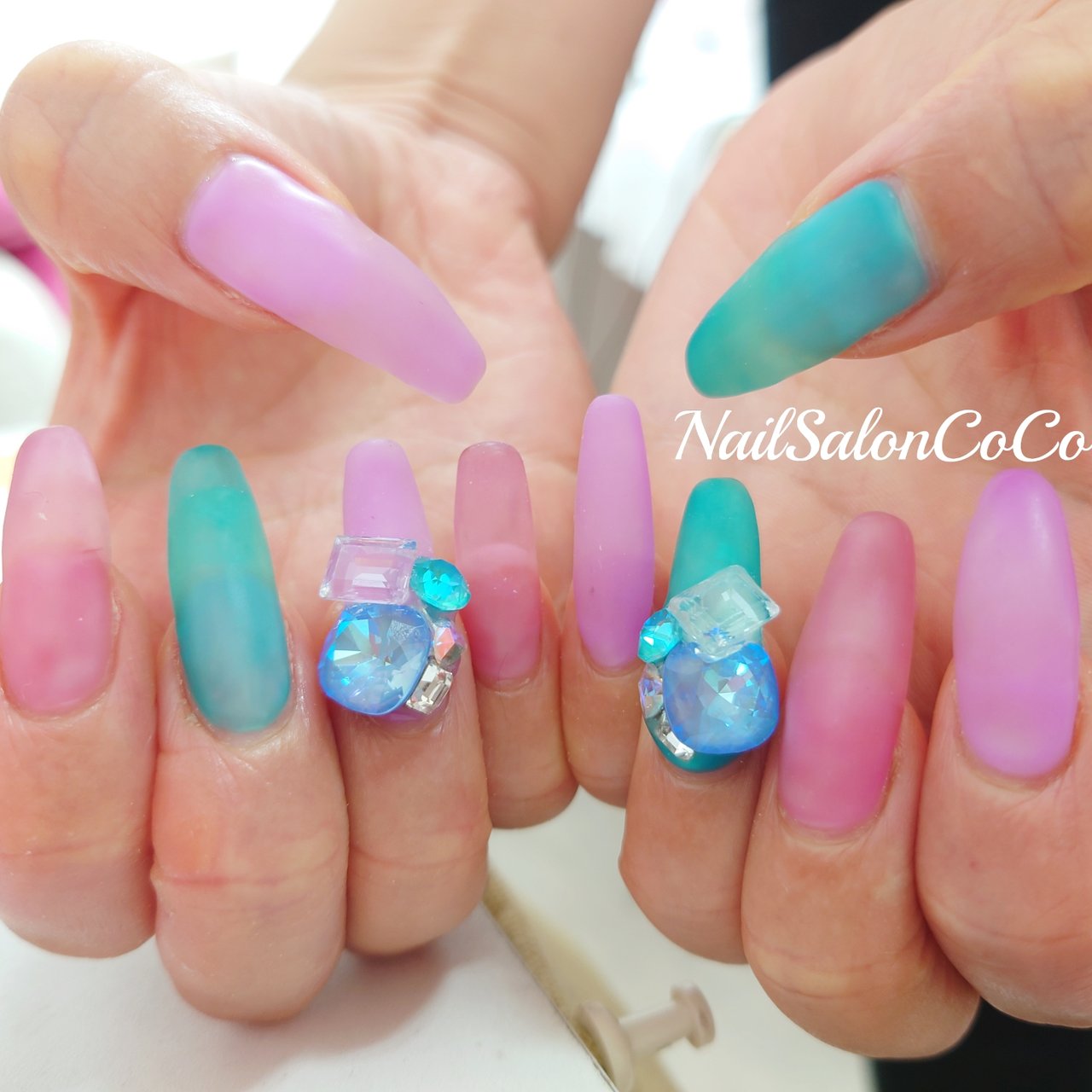 夏 Nailsaloncocoのネイルデザイン No ネイルブック