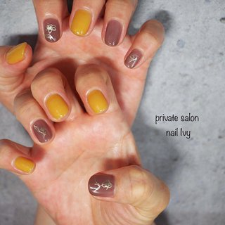 イチョウのネイルデザイン ネイルブック