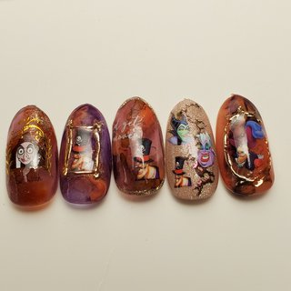 ヴィランズのネイルデザイン ネイルブック