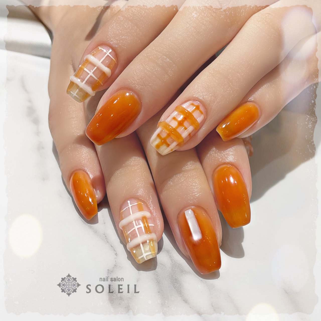 秋 冬 デート 女子会 ハンド Nail Salon Soleil ネイルサロン ソレイユ のネイルデザイン No ネイルブック
