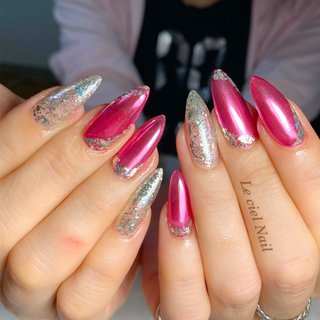 ピンク 派手のネイルデザイン ネイルブック