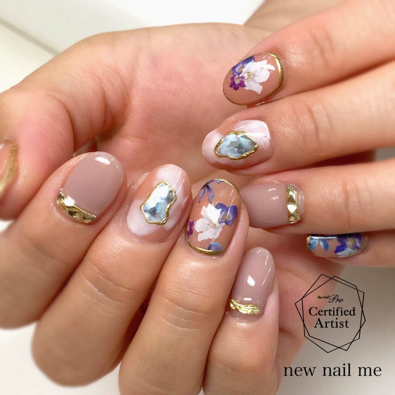 夏 秋 旅行 リゾート ハンド New Nail Me ニューネイルミー 江田ももこのネイルデザイン No ネイルブック