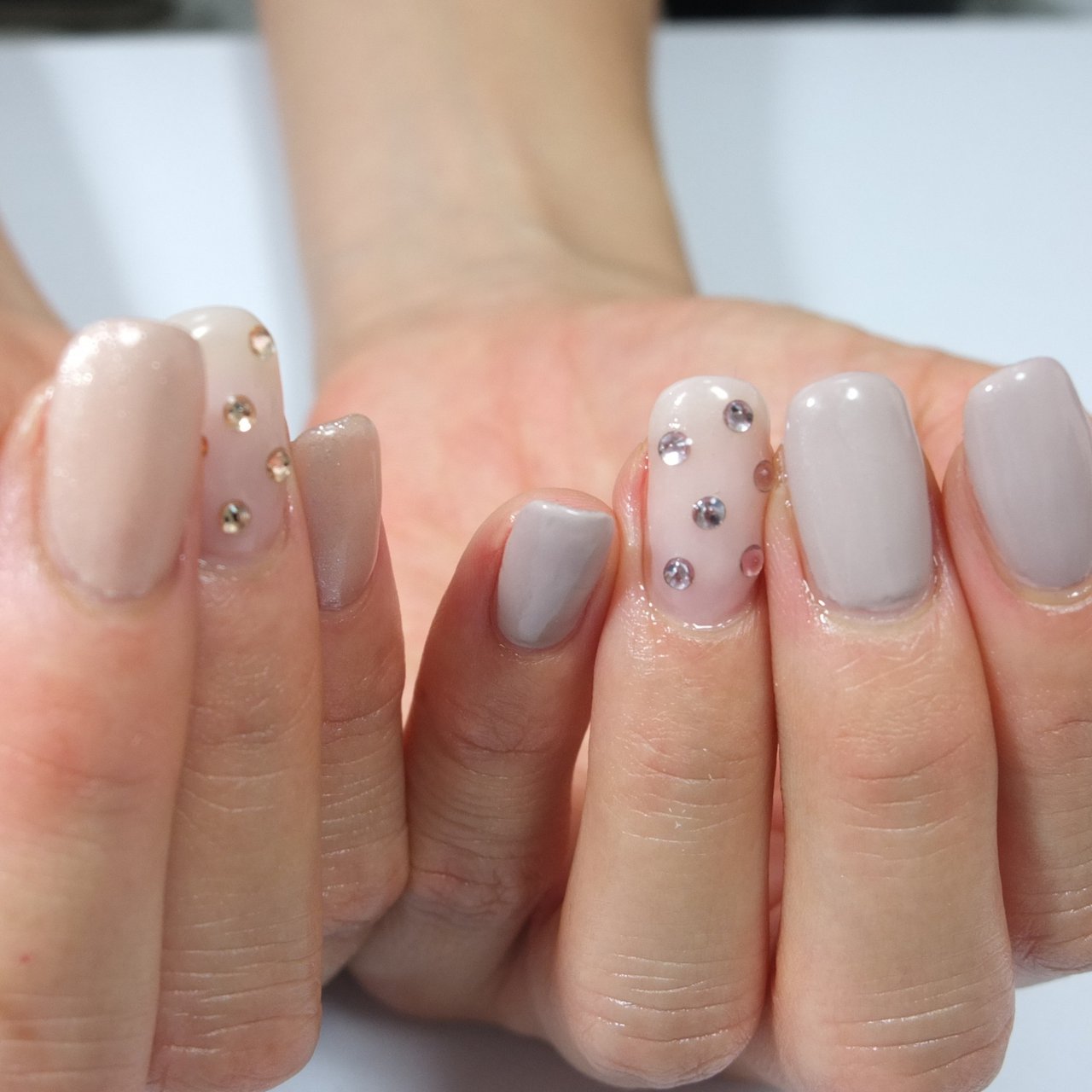 オールシーズン ハンド シンプル ワンカラー ミディアム 仙川ネイルサロンluana ルアナ のネイルデザイン No ネイルブック