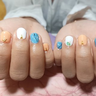 夏色ネイルのネイルデザイン ネイルブック