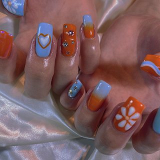 夏ネイル21のネイルデザイン ネイルブック