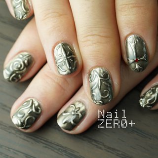 2024年】新着順｜アンティーク/#いぶし銀のネイルデザイン｜ネイルブック 