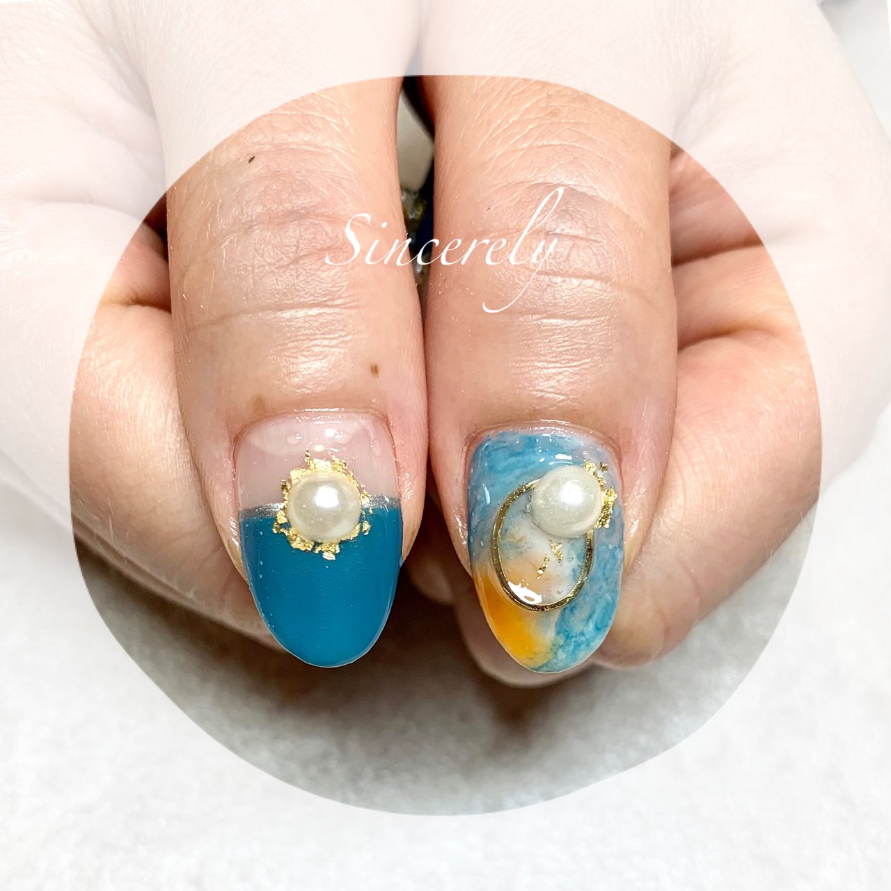 夏 秋 冬 ハロウィン ハンド Sincerelyのネイルデザイン No ネイルブック