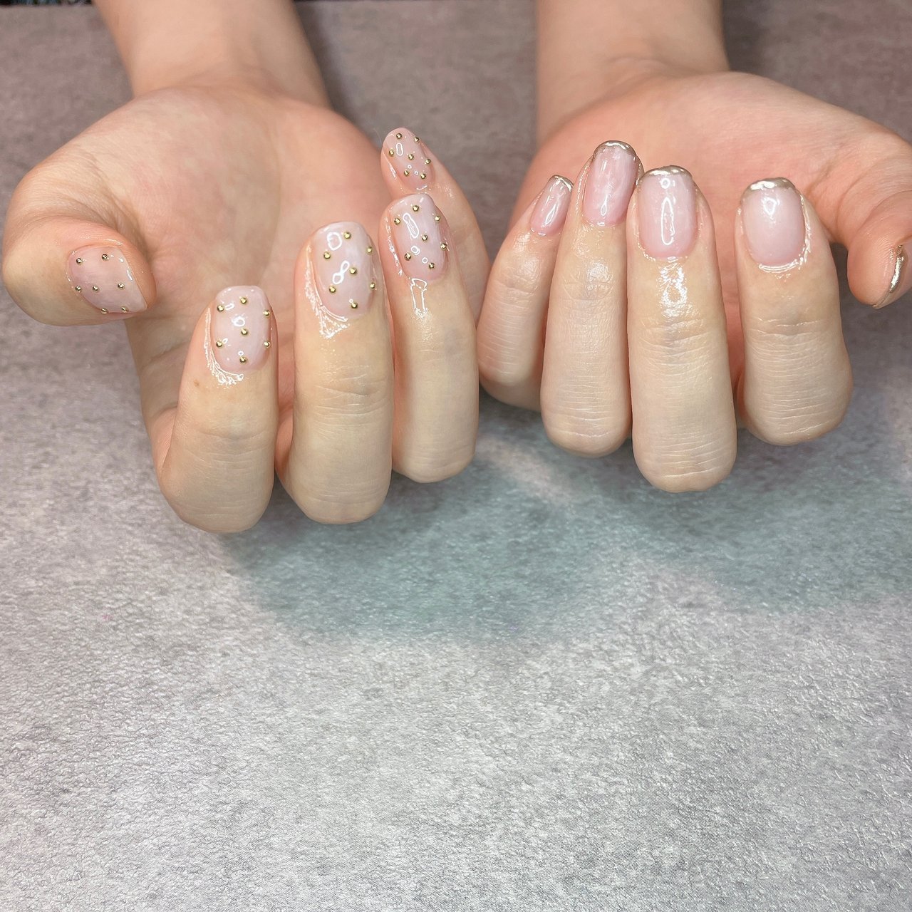 オールシーズン オフィス デート 女子会 ハンド Ryo Nailのネイルデザイン No ネイルブック