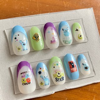 モンスターズインクネイルのネイルデザイン ネイルブック