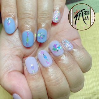 蓮の花のネイルデザイン ネイルブック