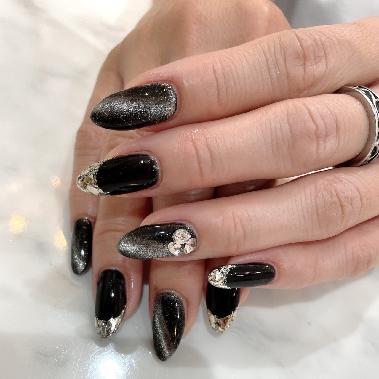 秋 オールシーズン ハンド お客様 古河市privatenail Chinailのネイルデザイン No ネイルブック