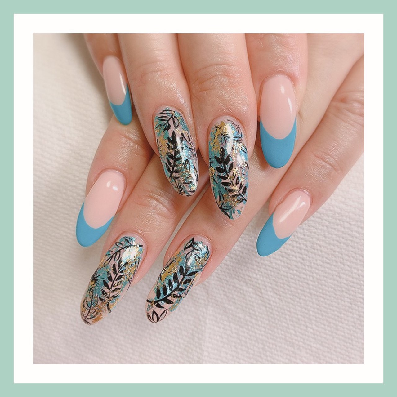 夏 オールシーズン 海 リゾート ハンド Grateful Nails あっちゃんこのネイルデザイン No ネイルブック