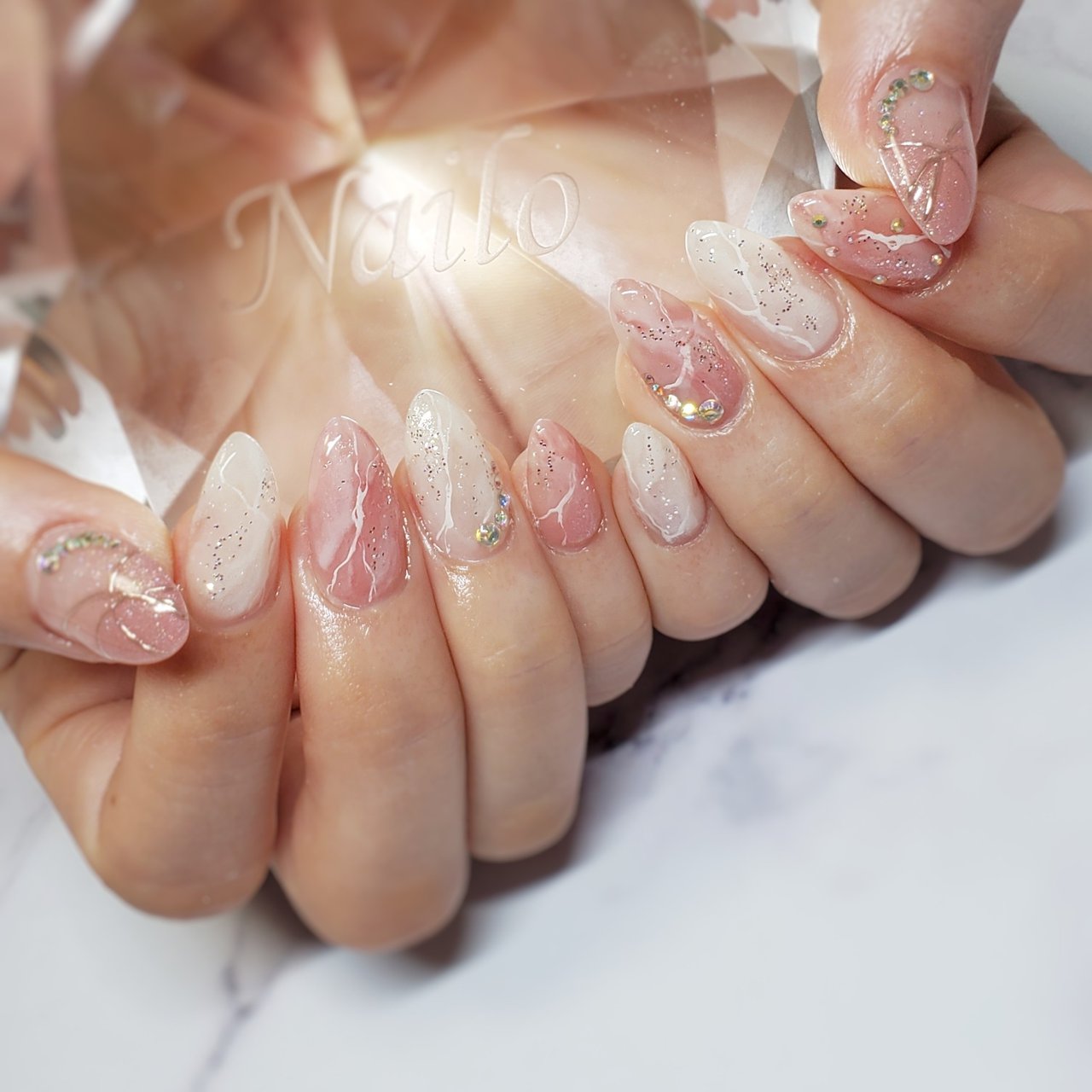 春 夏 オールシーズン デート グラデーション Nailsalon Nailoのネイルデザイン No ネイルブック