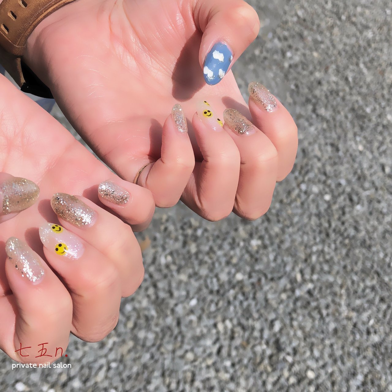 オールシーズン パーティー 女子会 ハンド ラメ 75n のネイルデザイン No ネイルブック