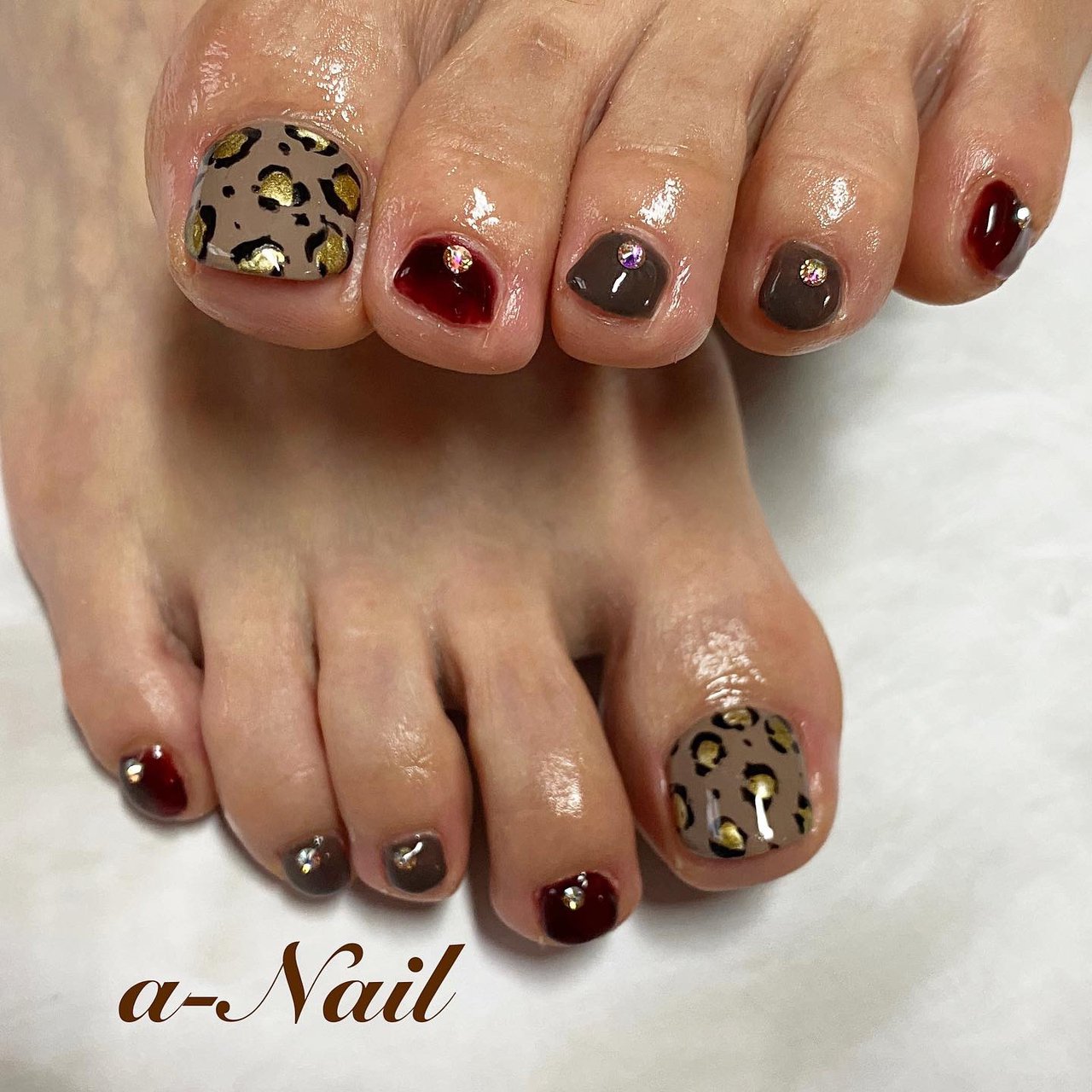 秋 冬 旅行 ハロウィン フット A Nailのネイルデザイン No ネイルブック