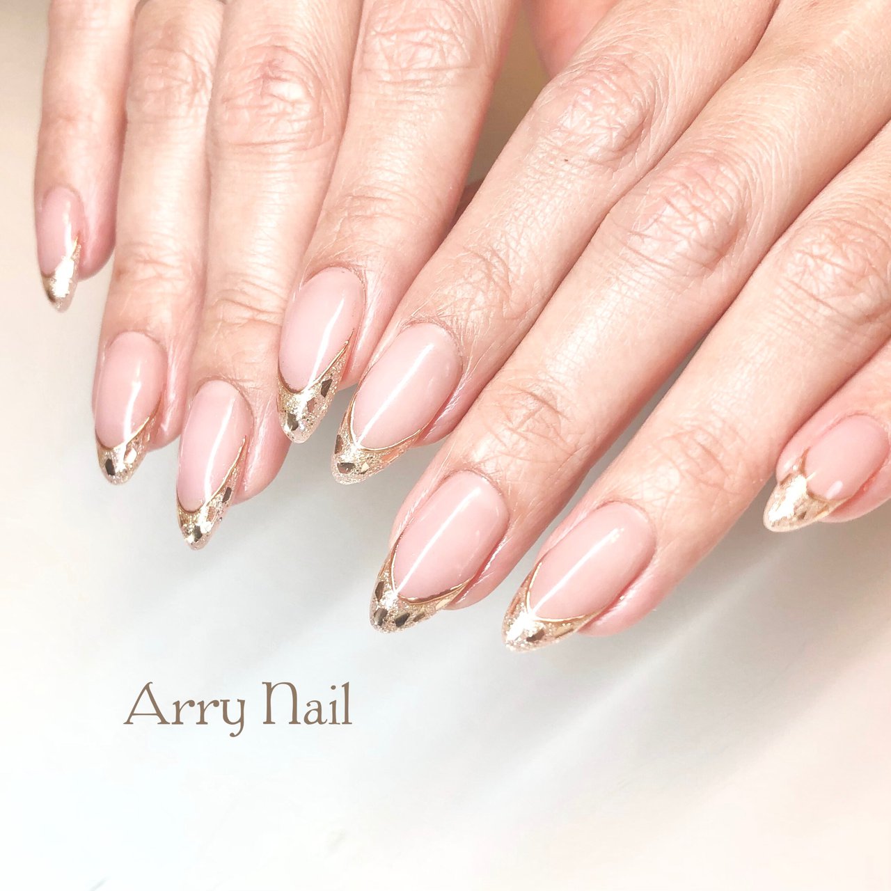 秋 冬 ブライダル パーティー ハンド Arry Nail アリーネイルのネイルデザイン No ネイルブック